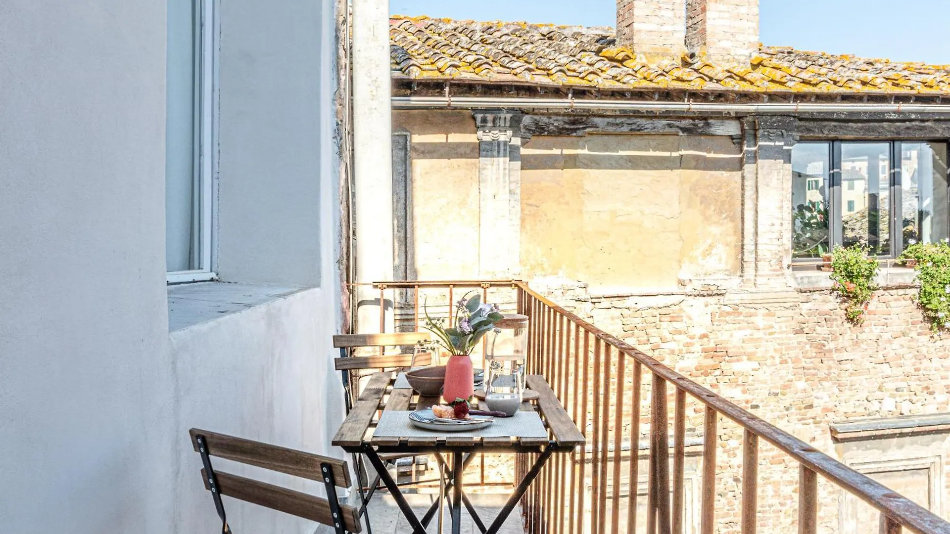 Appartement Rose - Appartamento In Centro Storico Con Balcone Con Vista Sienne Italie